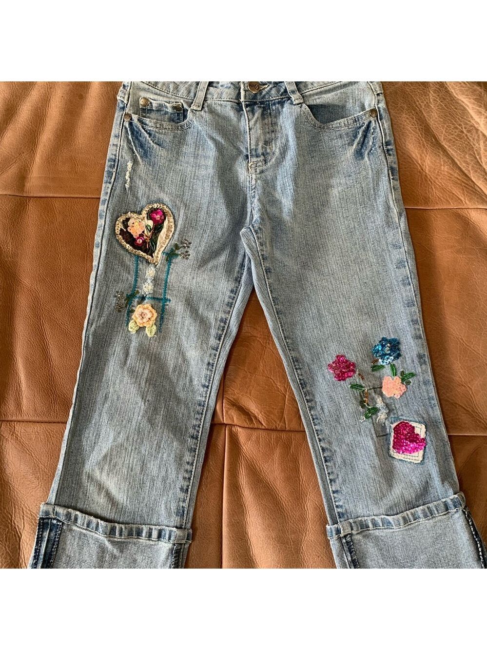 Girls Bling Vitamin Z Jean Capri’s